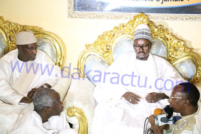 Résidence Khadim Rassoul : Les images de la visite de Mamour Diallo à Cheikh Bass Abdou Khadre Résidence Khadim Rassoul : Les images de la visite de Mamour Diallo à Cheikh Bass Abdou Khadre