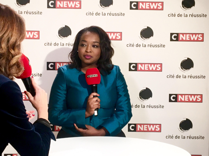 Amy Sarr Fall annonce sur CNEWS l'organisation prochaine de la Conférence mondiale pour l'Education à Paris (Global Education Initiative 2018)