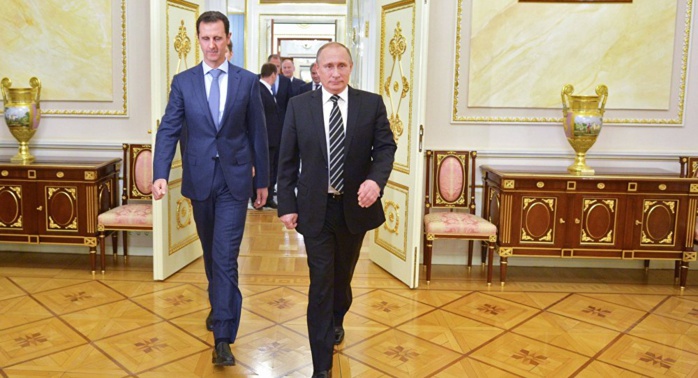 Vladimir Poutine a rencontré Bachar el-Assad à Sotchi
