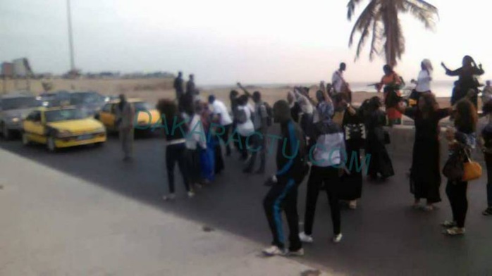Prison centrale de Rebeuss : Les images de la manifestation des pro-Khalifa