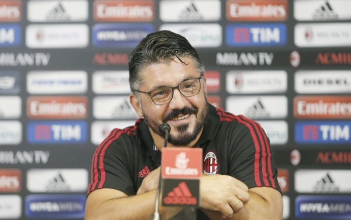 MILAN : Gattuso veut une révolution immédiate MILAN : Gattuso veut une révolution immédiate
