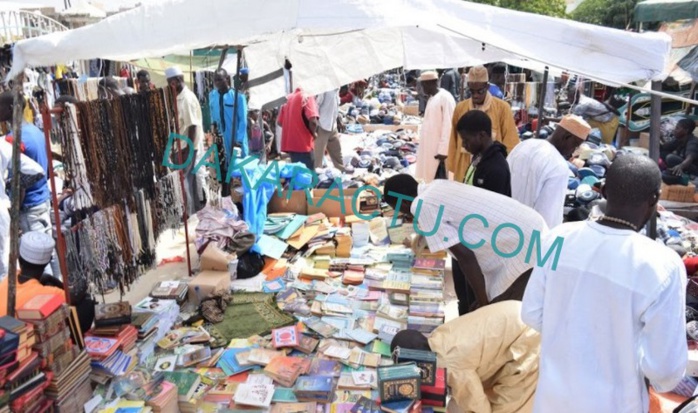 Médina Baye : l'esplanade de la mosquée se transforme en foire le temps du Gamou (Images)
