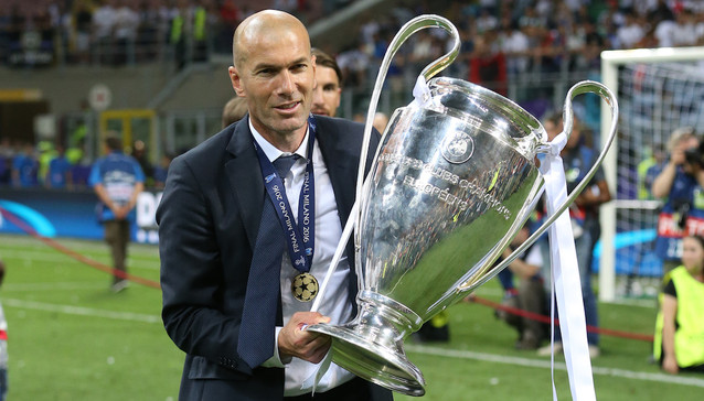 Real de Madrid : Zidane, 2ème entraîneur le plus titré