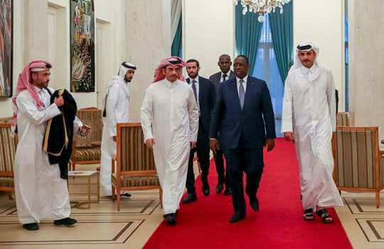 Visite de l'Emir du Qatar Tamim Ben Hamad Al Thani à Dakar (images)