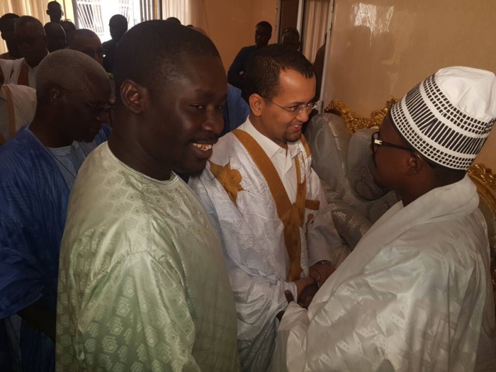 TOUBA : Ahmad Daoud de la Mauritanie vient présenter ses condoléances