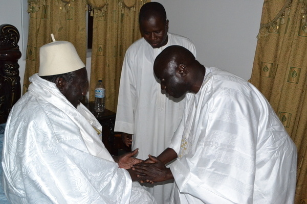Idrissa Seck « béni » à Touba : son marabout est Diawerigne du Khalife général des Mourides