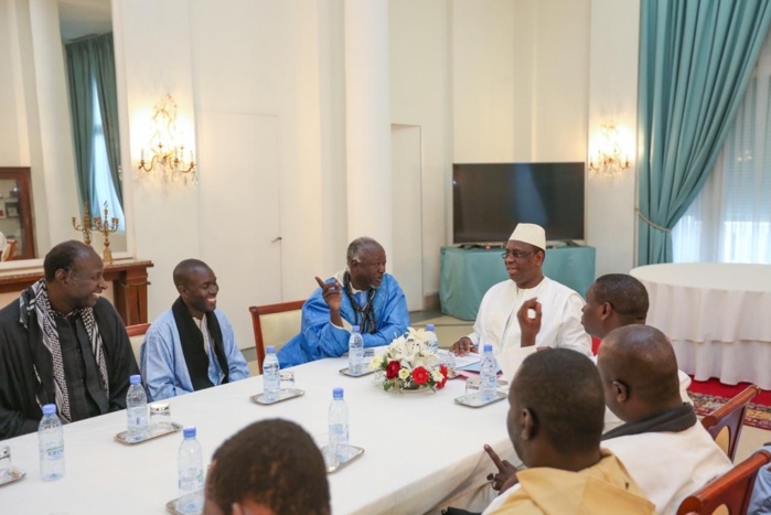 AUDIENCE AU PALAIS : Le président Macky Sall a reçu cheikh Ndigueul Fall
