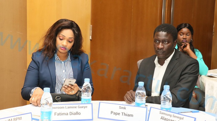   Déjeuner-Presse Samsung / Lancement de la stratégie Samsung 2018 : "Nous sommes numéro 1 mondial dans le domaine des Smartphones et des TV" (Sung Yoon PDG Samsung-Africa) (Photos)