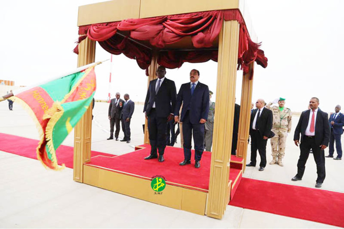 A la tête d'une forte délégation, le président Macky Sall en Mauritanie pour une visite de travail de deux jours A la tête d'une forte délégation, le président Macky Sall en Mauritanie pour une visite de travail de deux jours