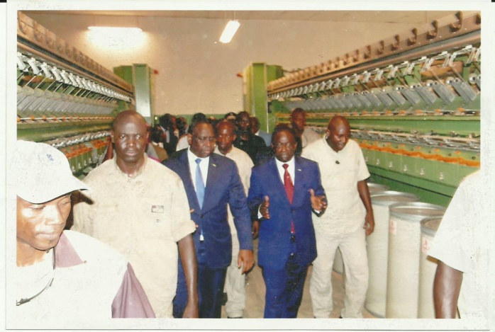 Ibrahima Macodou Fall annonce la création de la Compagnie Maroco Sénégalaise de textile (COMASET) et le projet du Parc Industriel et Artisanal de Thiès (PIAT) Ibrahima Macodou Fall annonce la création de la Compagnie Maroco Sénégalaise de textile (COMASET) et le projet du Parc Industriel et Artisanal de Thiès (PIAT)