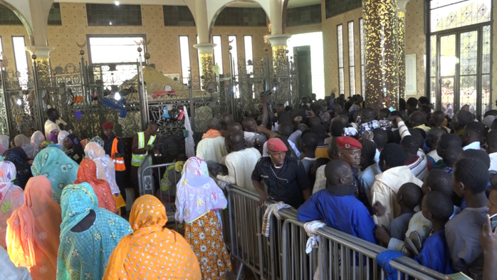 Porokhane : Le mausolée de Mame Diarra Bousso ne désemplit pas. Porokhane : Le mausolée de Mame Diarra Bousso ne désemplit pas.