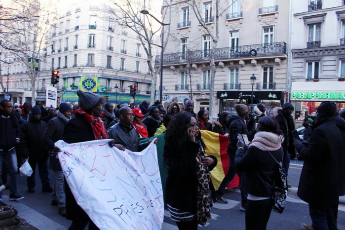 Pour des élections transparentes, l’opposition sénégalaise marche à Paris Pour des élections transparentes, l’opposition sénégalaise marche à Paris