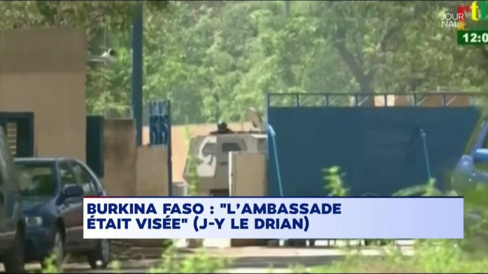 ATTAQUE DE OUAGADOUGOU : L'Ambassade de France était bien la cible des tireurs ATTAQUE DE OUAGADOUGOU : L'Ambassade de France était bien la cible des tireurs