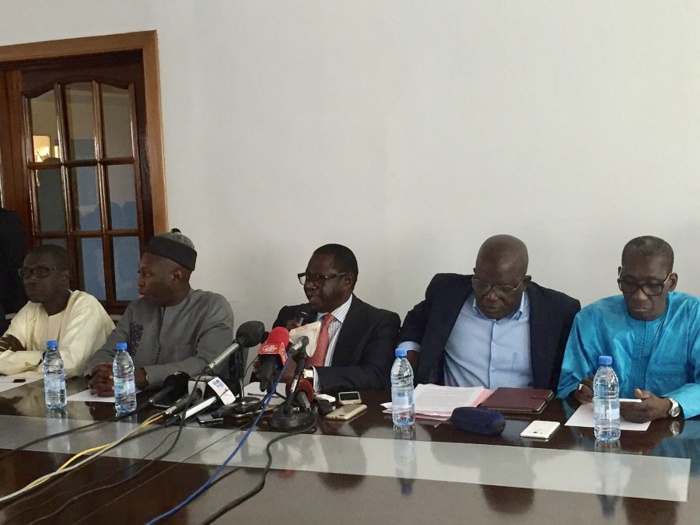 La libération des personnes arrêtées : l’autre combat de l’opposition qui a marché pour le départ de Aly Ngouille Ndiaye (communiqué)