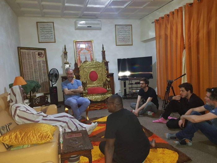 Serigne Modou Kara reçoit l'ancien international français Eric Cantona Serigne Modou Kara reçoit l'ancien international français Eric Cantona