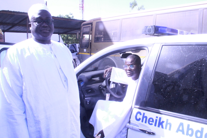 TOUBA / Cheikh Abdou Lahad Mbacké Gaïndé Fatma offre au district sanitaire de la cité une ambulance médicalisée