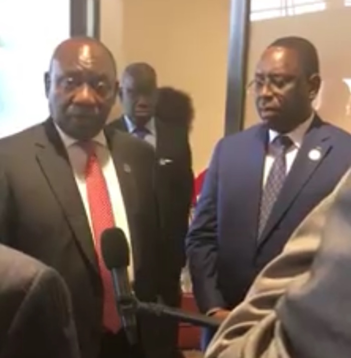 Zone de libre-échange continentale : Macky Sall signe l’accord et rencontre son homologue sud-africain Zone de libre-échange continentale : Macky Sall signe l’accord et rencontre son homologue sud-africain