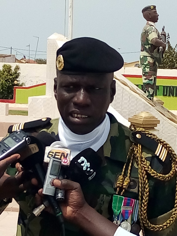 Saint-Louis / Remise de drapeau aux 1097 soldats du contingent  2018 / 1 du 12ème Bataillon  : Les autorités militaires de Dakar-Bango satisfaites de  la formation.