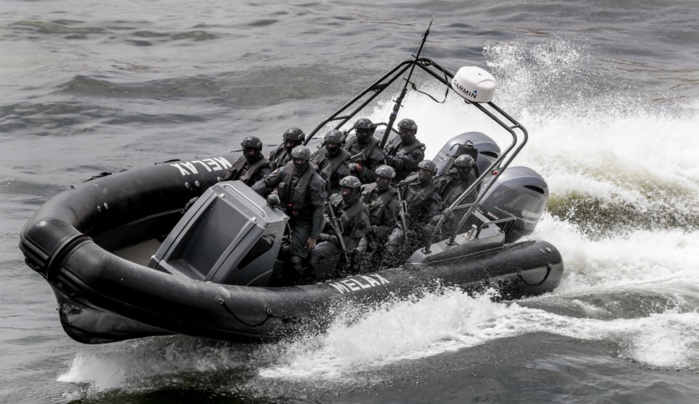 Baptême officiel du navire Fouladou : Patrouilleur en haute mer