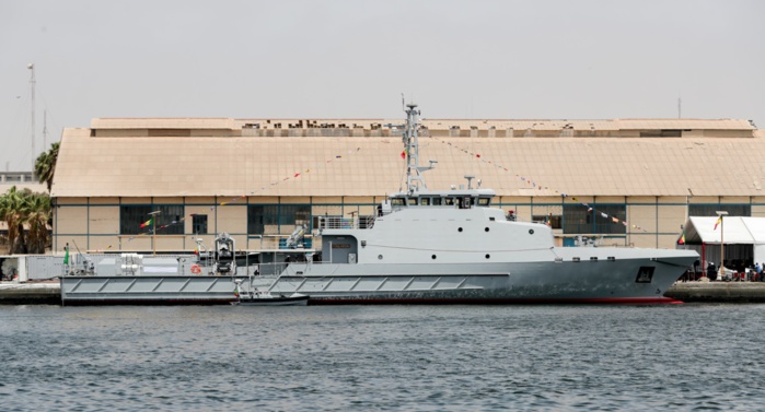 Baptême officiel du navire Fouladou : Patrouilleur en haute mer Baptême officiel du navire Fouladou : Patrouilleur en haute mer