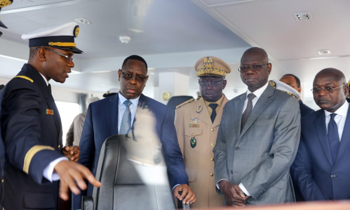 Baptême officiel du navire Fouladou : Patrouilleur en haute mer