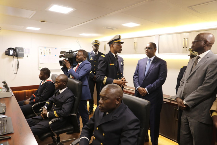 Baptême officiel du navire Fouladou : Patrouilleur en haute mer