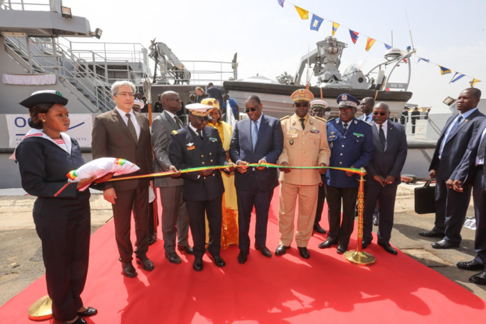 Baptême officiel du navire Fouladou : Patrouilleur en haute mer