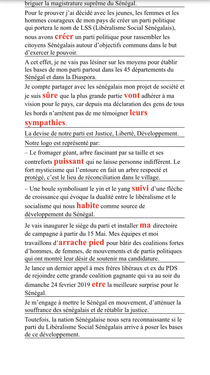 Samuel Sarr et ses quatorze fautes de français : La coupe est pleine pour un candidat à la présidentielle !