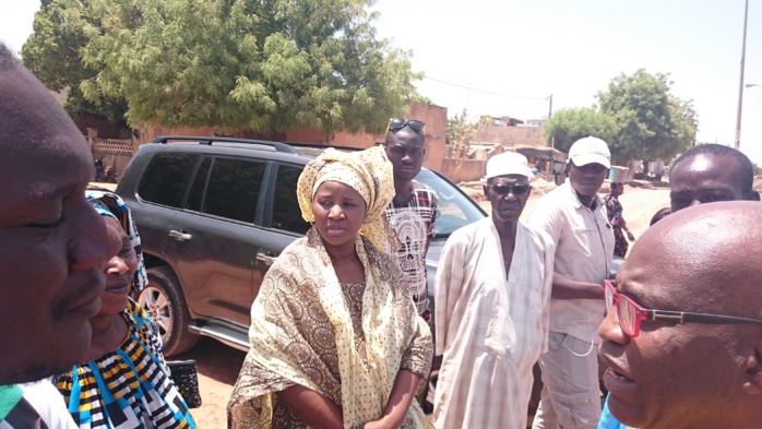 Programme de modernisation des villes : Mariama Sarr visite les chantiers et fait l'apologie du programme à Kaolack Programme de modernisation des villes : Mariama Sarr visite les chantiers et fait l'apologie du programme à Kaolack