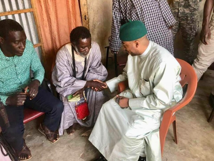 PATAR : Sheikh Alassane Sène chez la famille de Fallou Sène