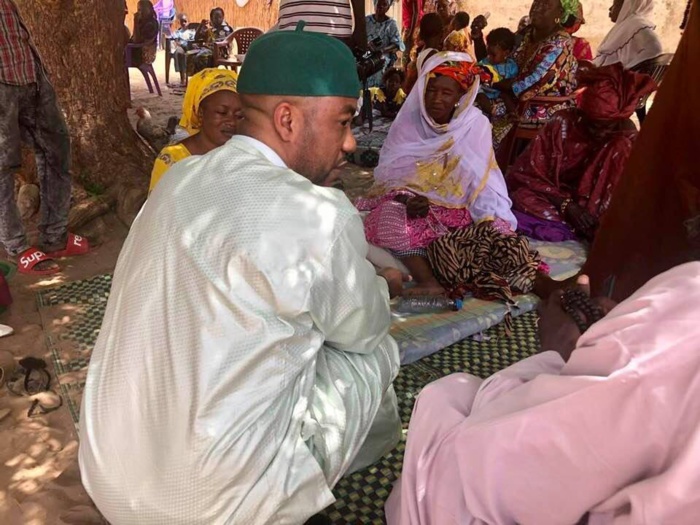 PATAR : Sheikh Alassane SÃ¨ne chez la famille de Fallou SÃ¨ne
