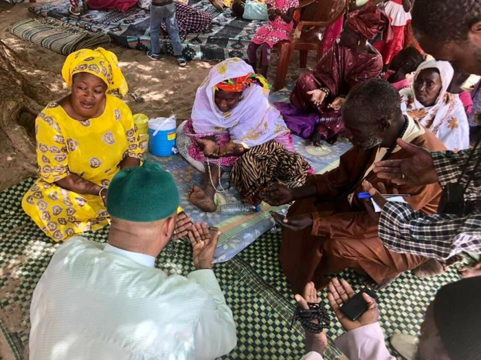 PATAR : Sheikh Alassane Sène chez la famille de Fallou Sène