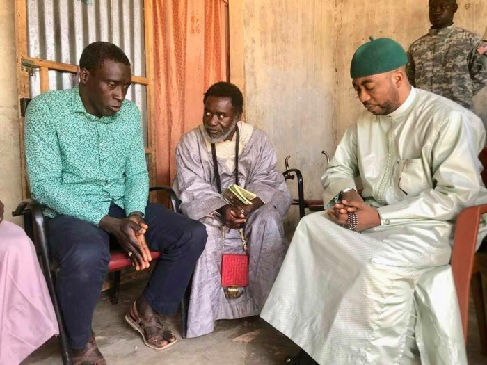 PATAR : Sheikh Alassane Sène chez la famille de Fallou Sène
