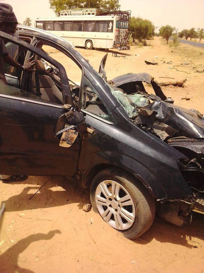 Un accident violent fait deux morts à Mbacké