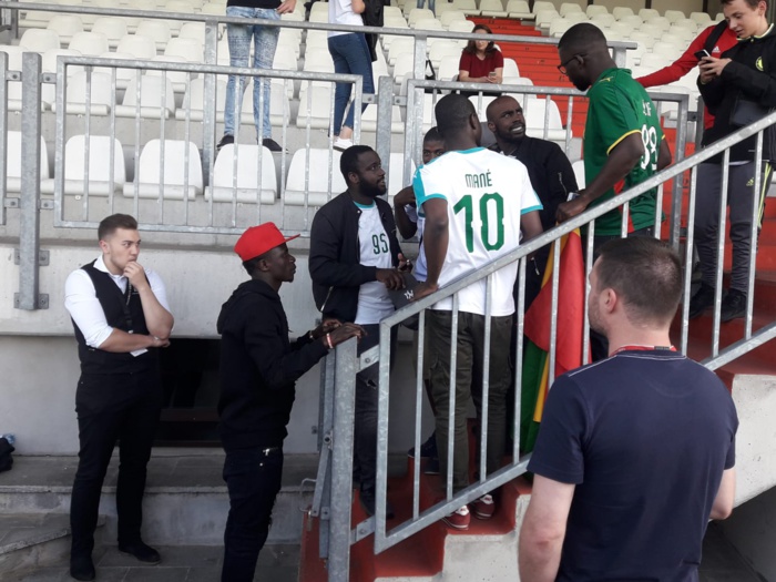 Les images d’avant match Luxembourg Vs Sénégal