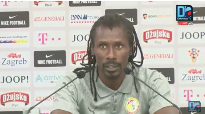 Aliou Cissé : "Cheikhou a eu un petit bobo, mais il sera vite rétabli" Aliou Cissé : "Cheikhou a eu un petit bobo, mais il sera vite rétabli"