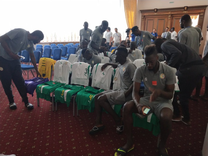 RUSSIE 2018 : La délégation sénégalaise assiste à une projection d'une vidéo sur l'arbitrage RUSSIE 2018 : La délégation sénégalaise assiste à une projection d'une vidéo sur l'arbitrage