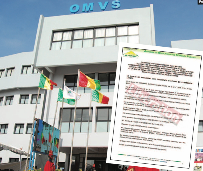 LE JUGE DES MARCHÉS PUBLICS FERME LES YEUX SUR LA NÉBULEUSE À L'OMVS : 999 millions de dollars hors contrôle de l’ARMP