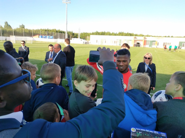 KALUGA : Moment de communion entre les Lions et leurs fans KALUGA : Moment de communion entre les Lions et leurs fans