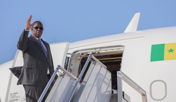 Coupe du Monde 2018 : le Président Sall quitte Dakar pour la Russie Coupe du Monde 2018 : le Président Sall quitte Dakar pour la Russie