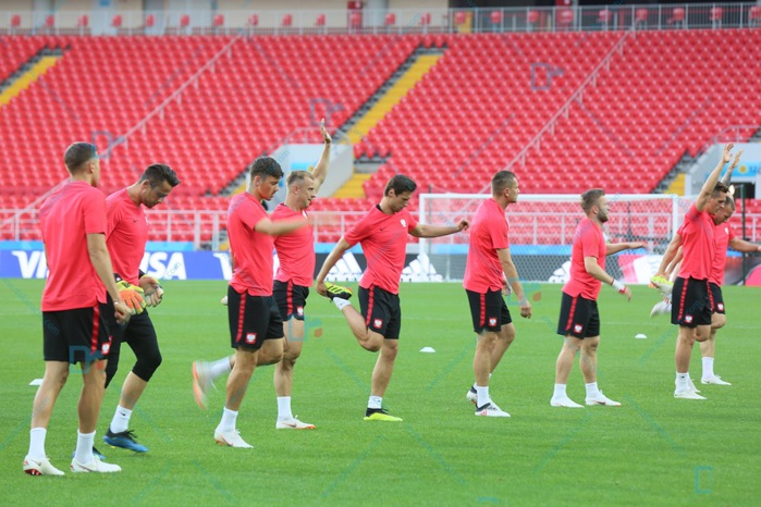 Les images de la conférence de presse de Adam Nawalka et de l'entraînement de l'équipe de la Pologne au stade du Spartak de Moscou Les images de la conférence de presse de Adam Nawalka et de l'entraînement de l'équipe de la Pologne au stade du Spartak de Moscou
