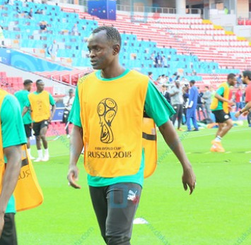 Le premier entraînement de Adama Mbengue avec les Lions