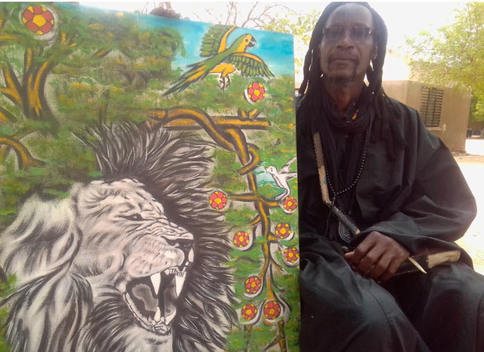 RUSSIE 2018 - ' Il n'y a qu'au Sénégal où les artistes peintres ne sont pas associés à la coupe du monde de leur nation ' ( Matar Khoulé )