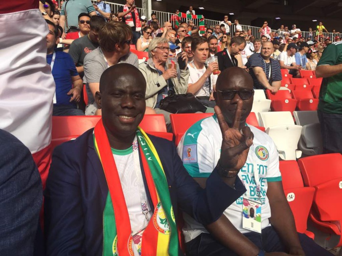 Russie 2018 : Le Président Malick Gakou au stade pour supporter les Lions Russie 2018 : Le Président Malick Gakou au stade pour supporter les Lions