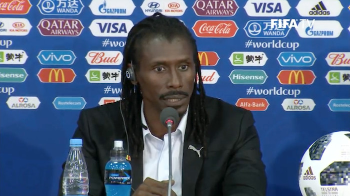 Aliou Cissé : "C'était un match très difficile, mais on a su mettre le système qu'il fallait"