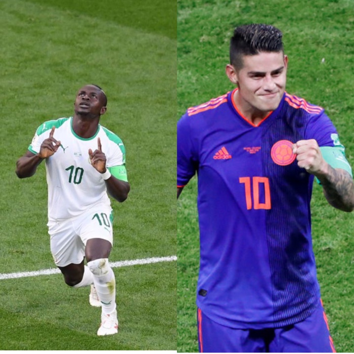 CM 2018 : Sadio Mané-James Rodriguez, le duel des cracks CM 2018 : Sadio Mané-James Rodriguez, le duel des cracks