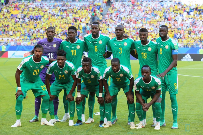 Compo : Les Lions en 4-4-2 avec Diao, Cheikhou et Gassama