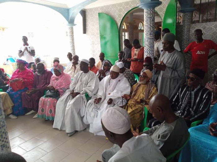 Abdou Karim Sall visite la grande mosquée de Nimzatt à Pikine Nord Abdou Karim Sall visite la grande mosquée de Nimzatt à Pikine Nord