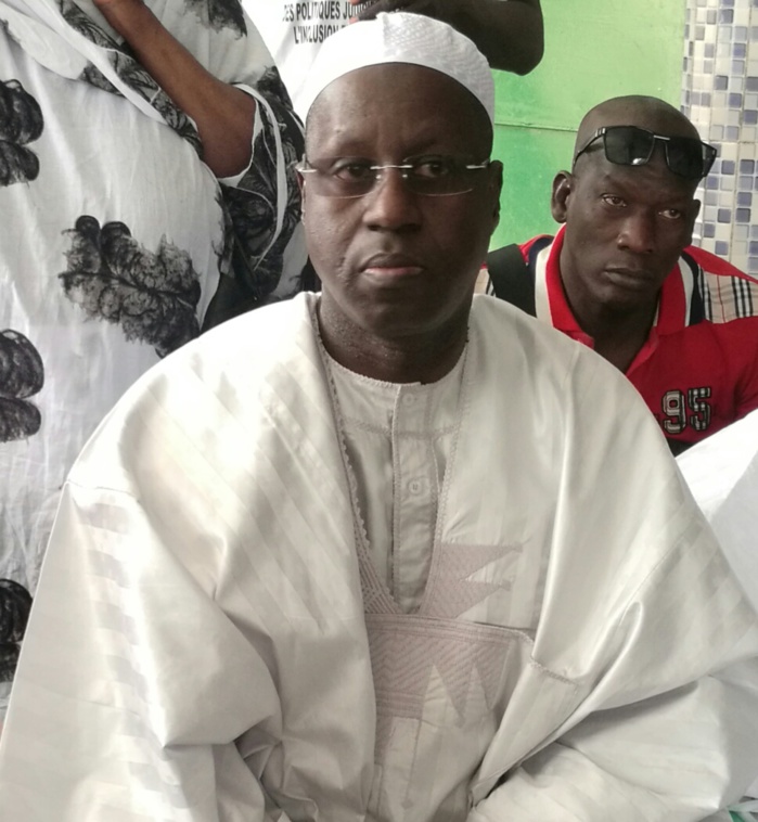 Abdou Karim Sall visite la grande mosquée de Nimzatt à Pikine Nord
