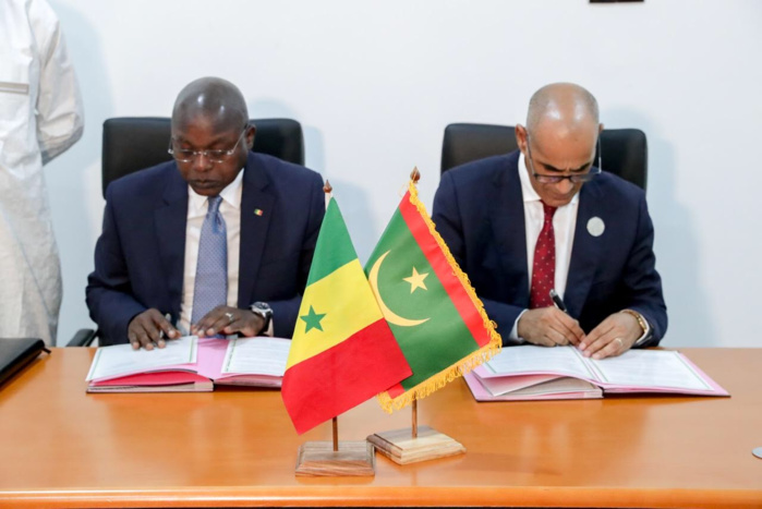 Pêche : Des accords-cadres signés entre le Sénégal et la Mauritanie (Images)